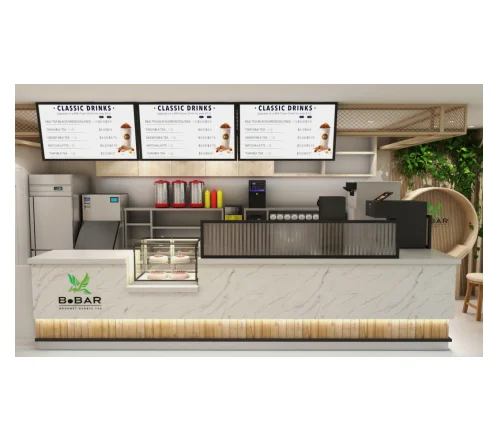 Современная мода магазин пузырчатого чая популярный молочного макет индивидуальный дизайн Пузырькового прямые продажи с завода