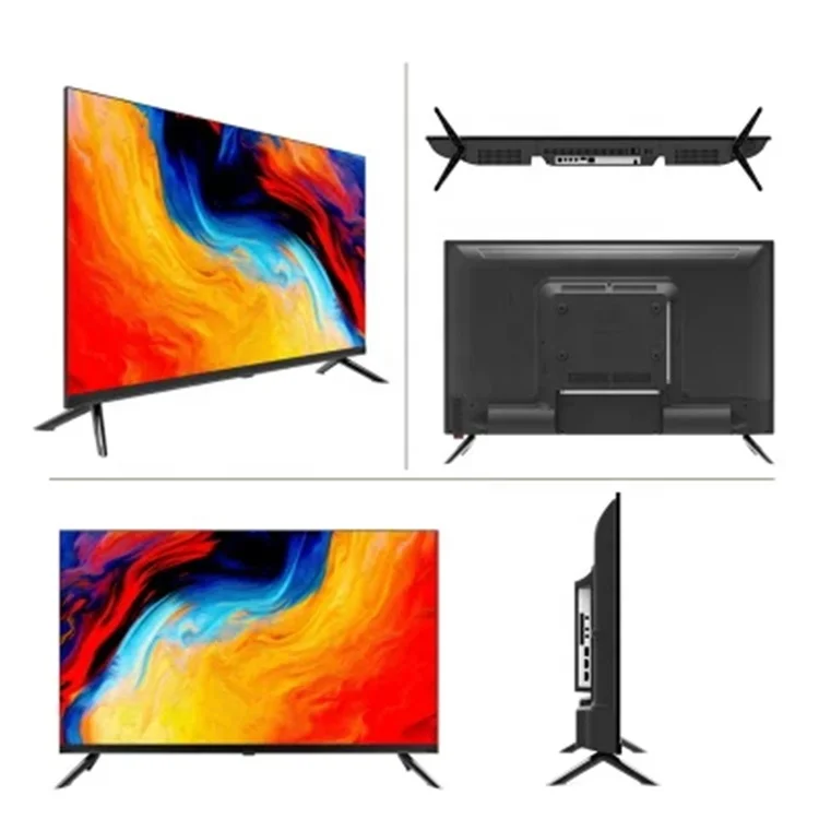 Cheapest Factory Price LED TV OEM 32 Inch Flat Screen Television ATV DTV TV 2K FHD 4K UHD LED LCD TV With IPTV