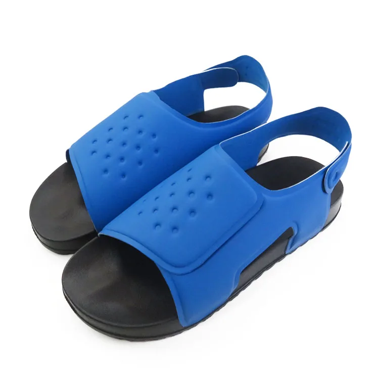 Transparent Color Sandal Jelly Fruit Sandals Colored Hot Fashion Sepatu Pria Man Israel Wood Stick