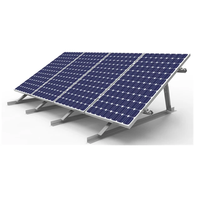 SuperSolar Aluminum structure solar roof triangle mounting rack bracket  for commercial and flat roof