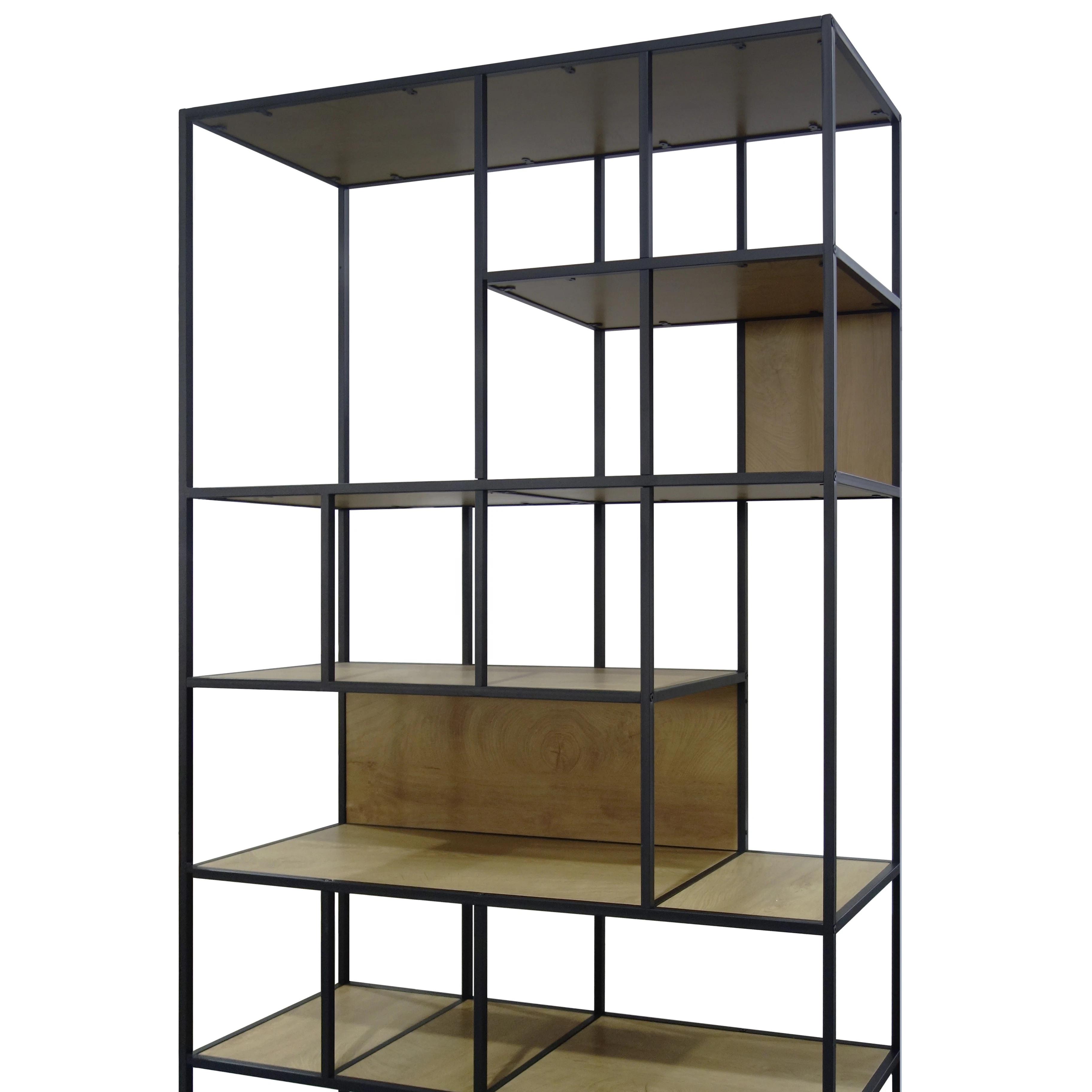 Modern Simple 180cm Book MDF Board Shelf For Living Room