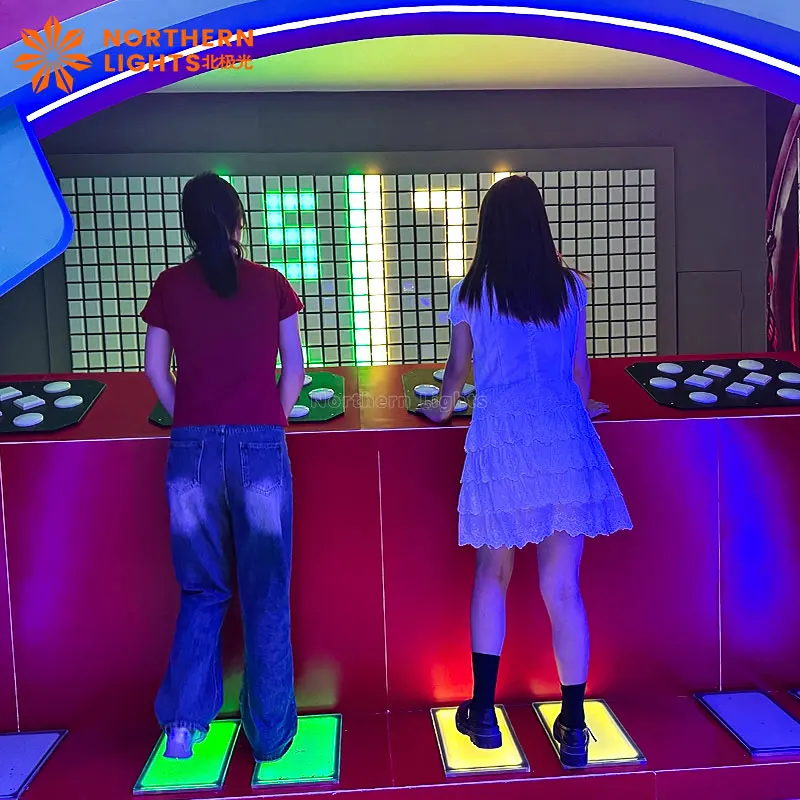 Active Team Building Interactive Push Button Activate Multiple Construction Activities Board Game
