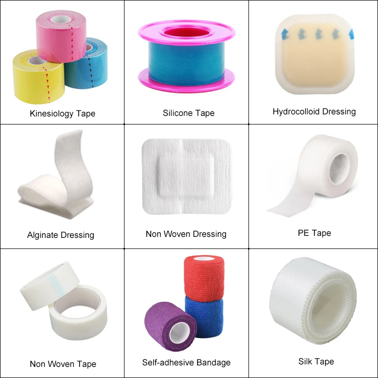 BLUENJOY PBT Conforming Elastic Self Adhesive Bandage for Wound Care Conforming Stretch Bandages