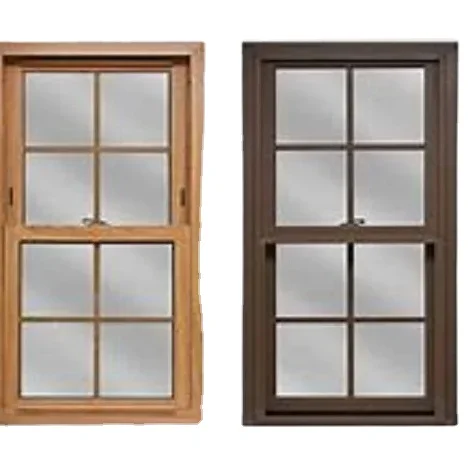 Hung window double or single hung, glass window customized shape and size with mosquit0 screen