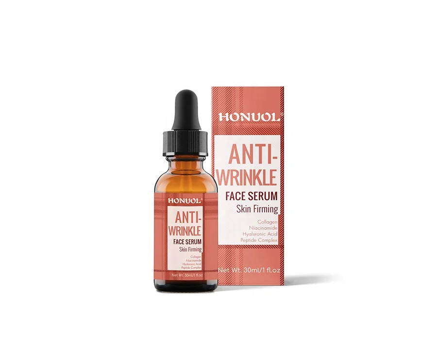 Private Label Custom Skin Firming Collagen	Peptide Anti - Wrinkle Face Serum OEM