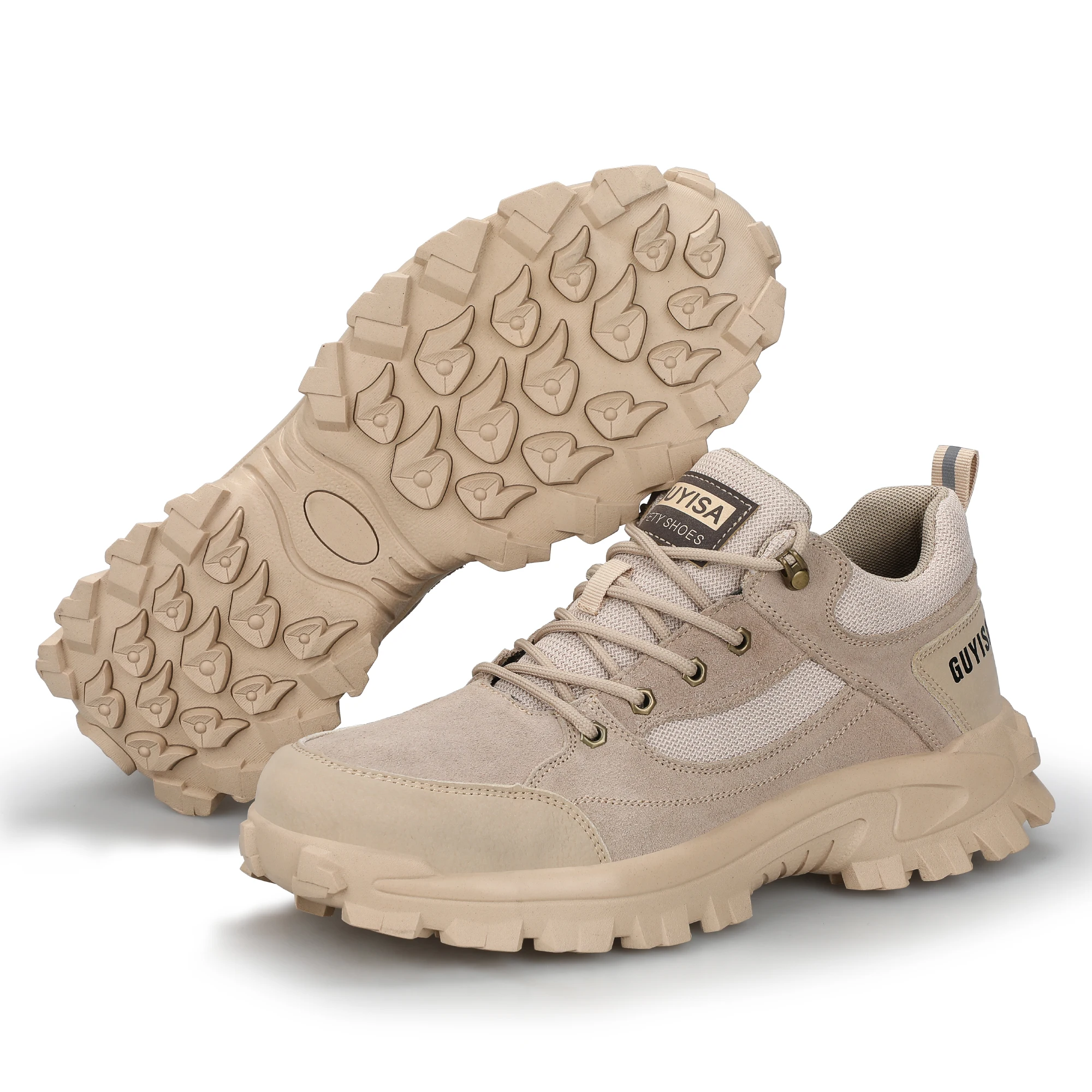 Guyisa Safety Shoes Labor Protection Shoes For Men, Anti-Smash Puncture-Proof, Comfortable Wear-Resistant Safety Shoes Wholesale