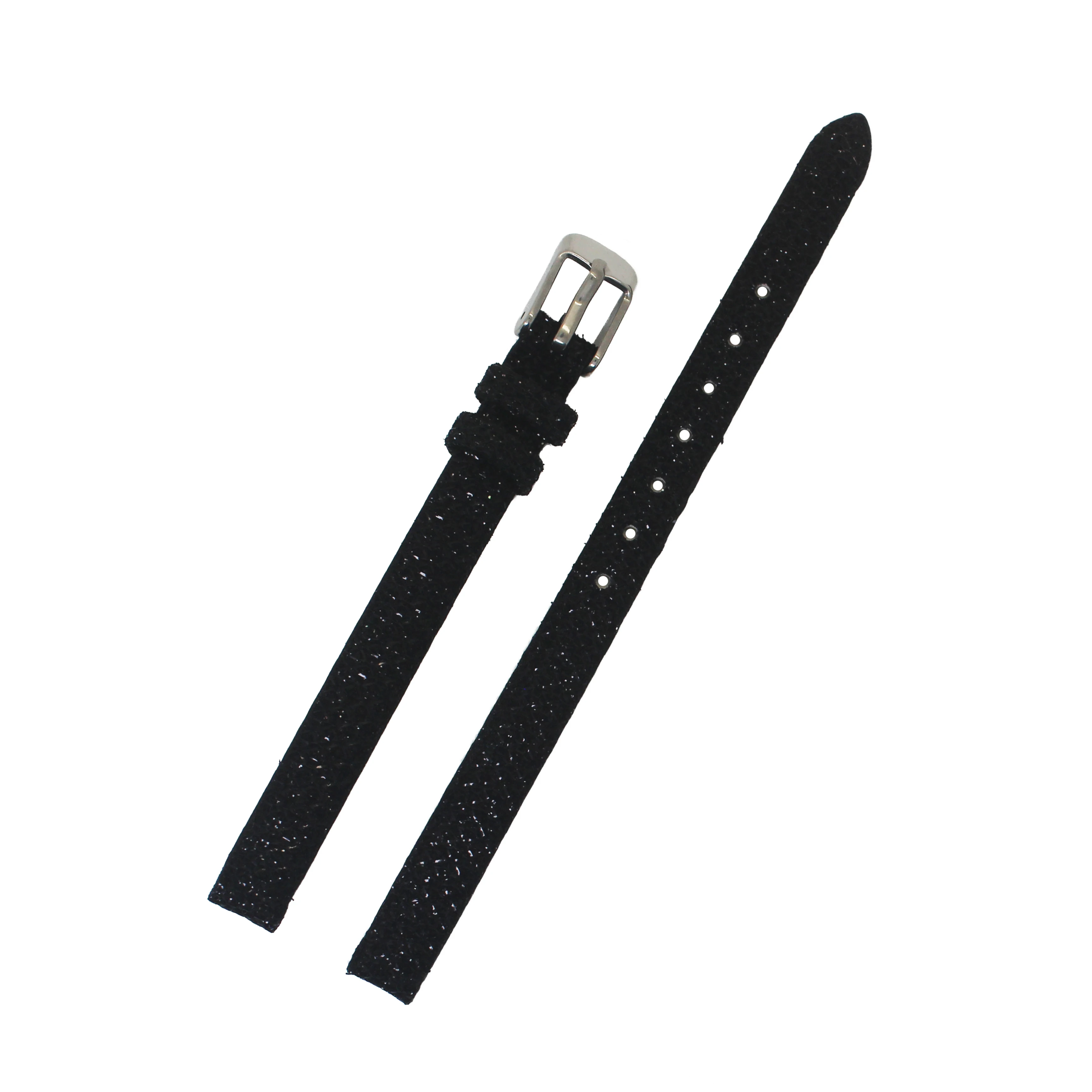 small size good market popular shiny good price changeable leather ladies custom 6MM 8MM 10MM watch straps