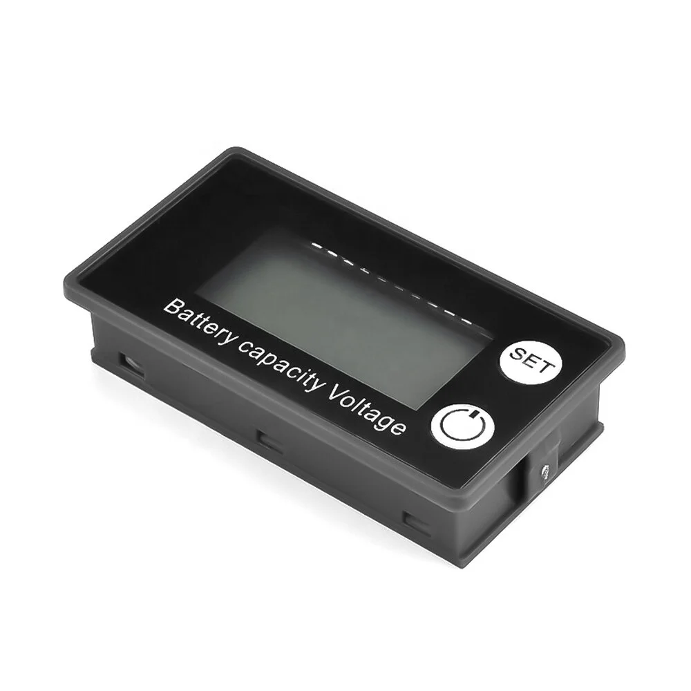 12V 24V 48V Waterproof Battery Capacity Indicator DC8-100V Lead Acid Lithium LiFePO4 Car Battery Tester Meter