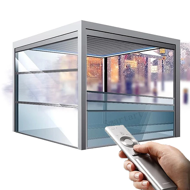 Сборные дома стеклянный Садовый дом контейнер 40 футов сборный современный дом