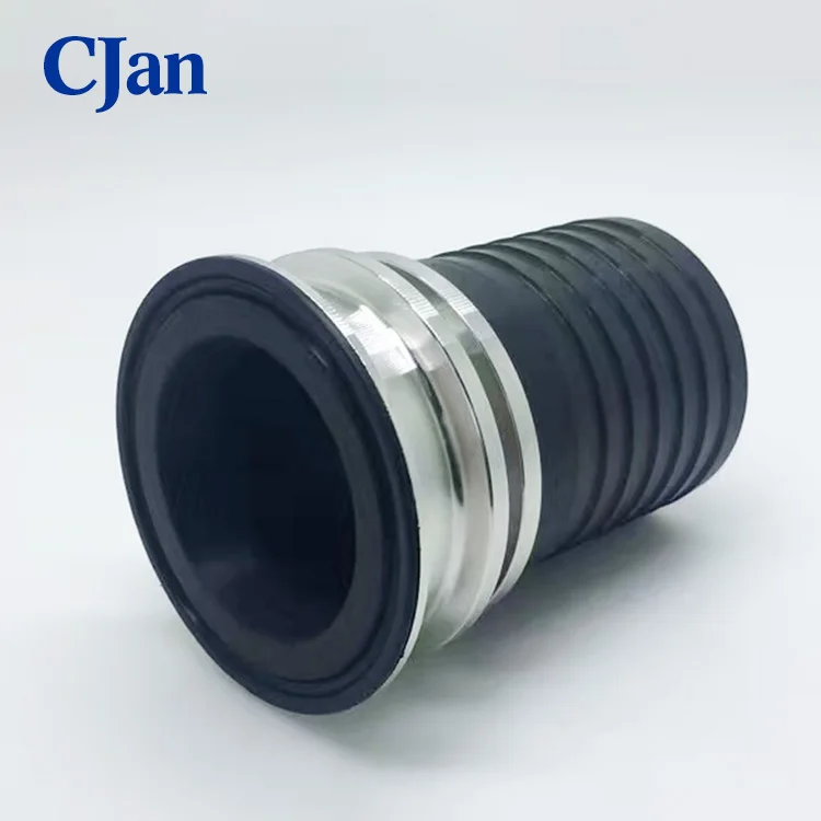 Antistatic PFA lined tri-clamp hose fitting FEP lined hose fittings