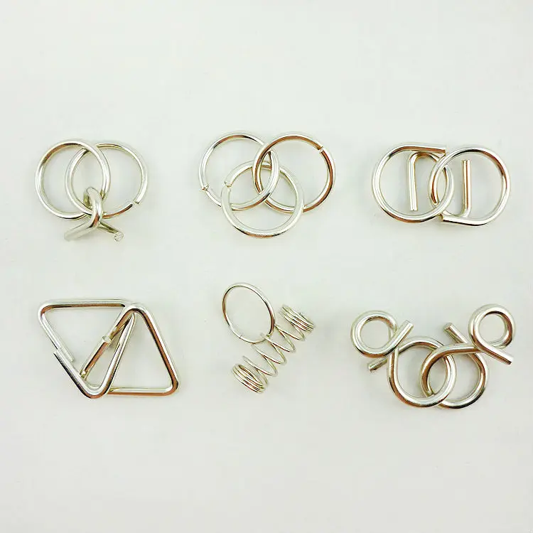 Can design packaging collocation High Quality Cheap metal Puzzle game toy Can design packaging collocation