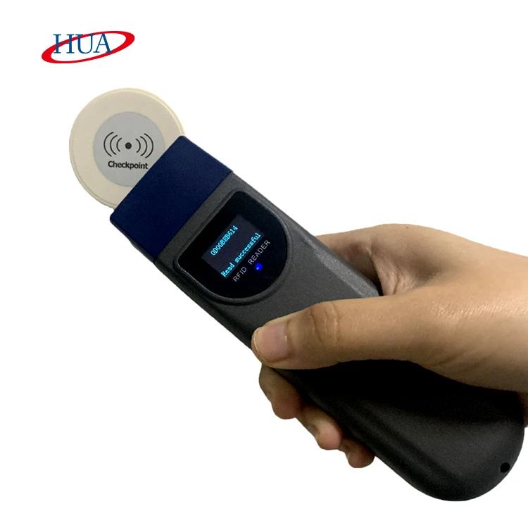 HUAguard Active Waterproof IP68 Guard Clocking Patrol Stick 125kHz RFID Guard Tour System with LCD Screen