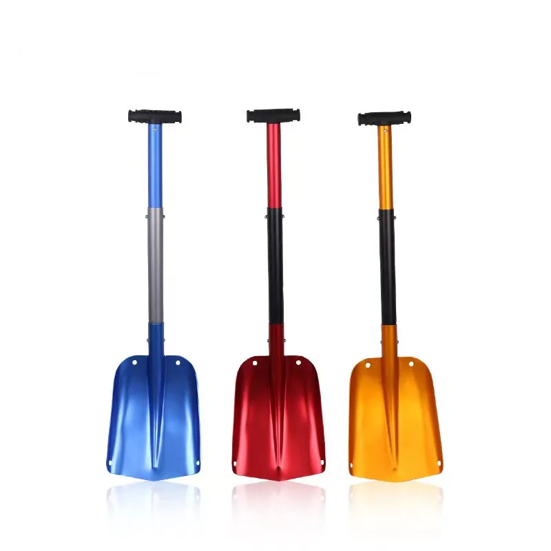 america type colorful aluminum alloy handle outdoor portable camping shovel