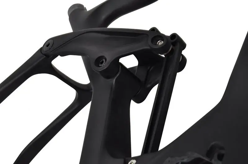 Dengfu E05 Full Suspension Electric Mountain Bike Carbon Fiber Frame for Bafang M500/M560/M600 Motor