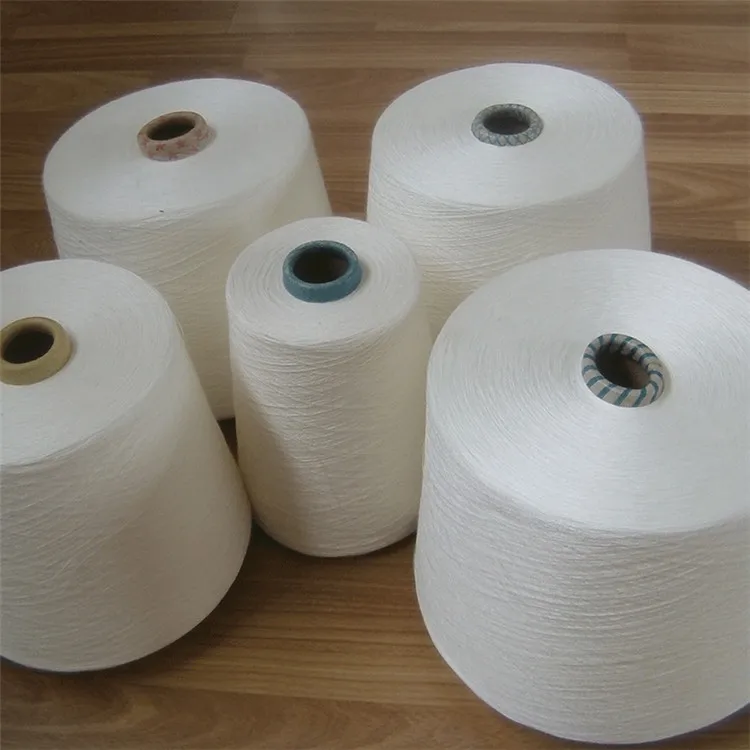 
TC PC 90/10 80/20 65/35 Polyester Cotton Blended Spun Yarn 
