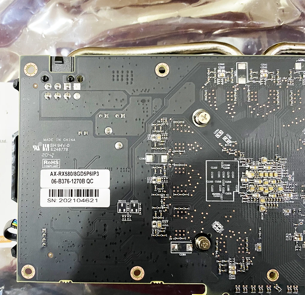  Графические карты rx580 8 Гб оборудование для майнинга 225mh/s-230mh/s eth miner 8gpu ГБ с блоком питания 2500