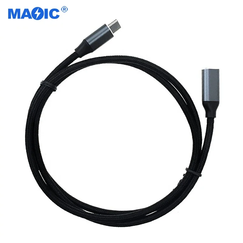 Cables Commonly Used Accessories USB 3.1 Gen 2 10Gbps 3A 4k Type C Fast Charging Cable USB C to USB C Cable