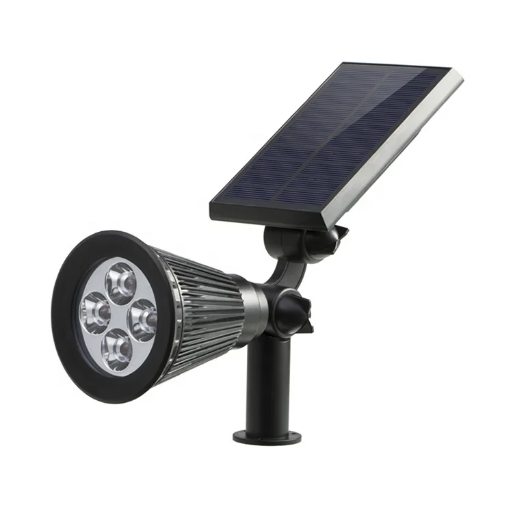 2W LED Waterproof Solar Light Wall Outdoor Lamp Energy Saving Hanging Garden Light Solar Spot Lamp