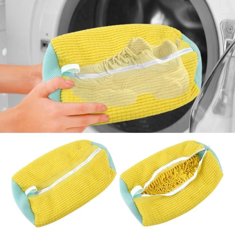 2024 New Washing Machine Travel Shoe Storage Portable Mesh Laundry Bag Anti deformation Protective Clothing Home