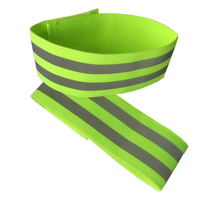 Reflective Elastic Bands Stay Safe and Visible During Nighttime Workouts with Reflective Elastic Bands