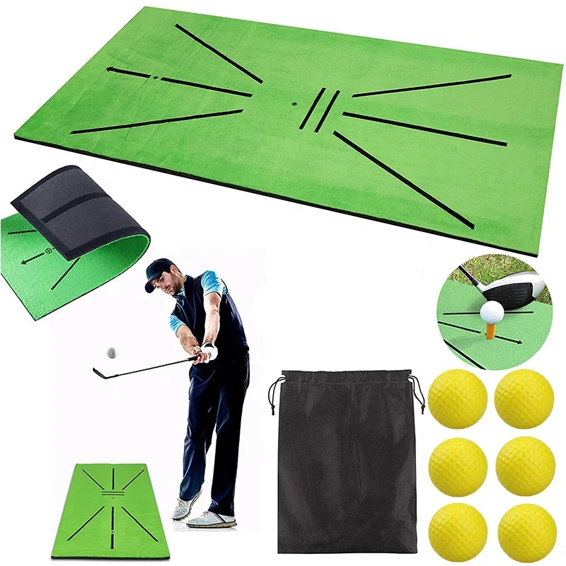 Drop shipping  Golf Swing Mat Golf Training Mat  Artificial Golf Putting Mat