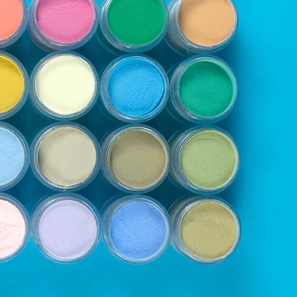 Private Label 24 Colors set Acrylic Powder glitter Matte acrylic powder