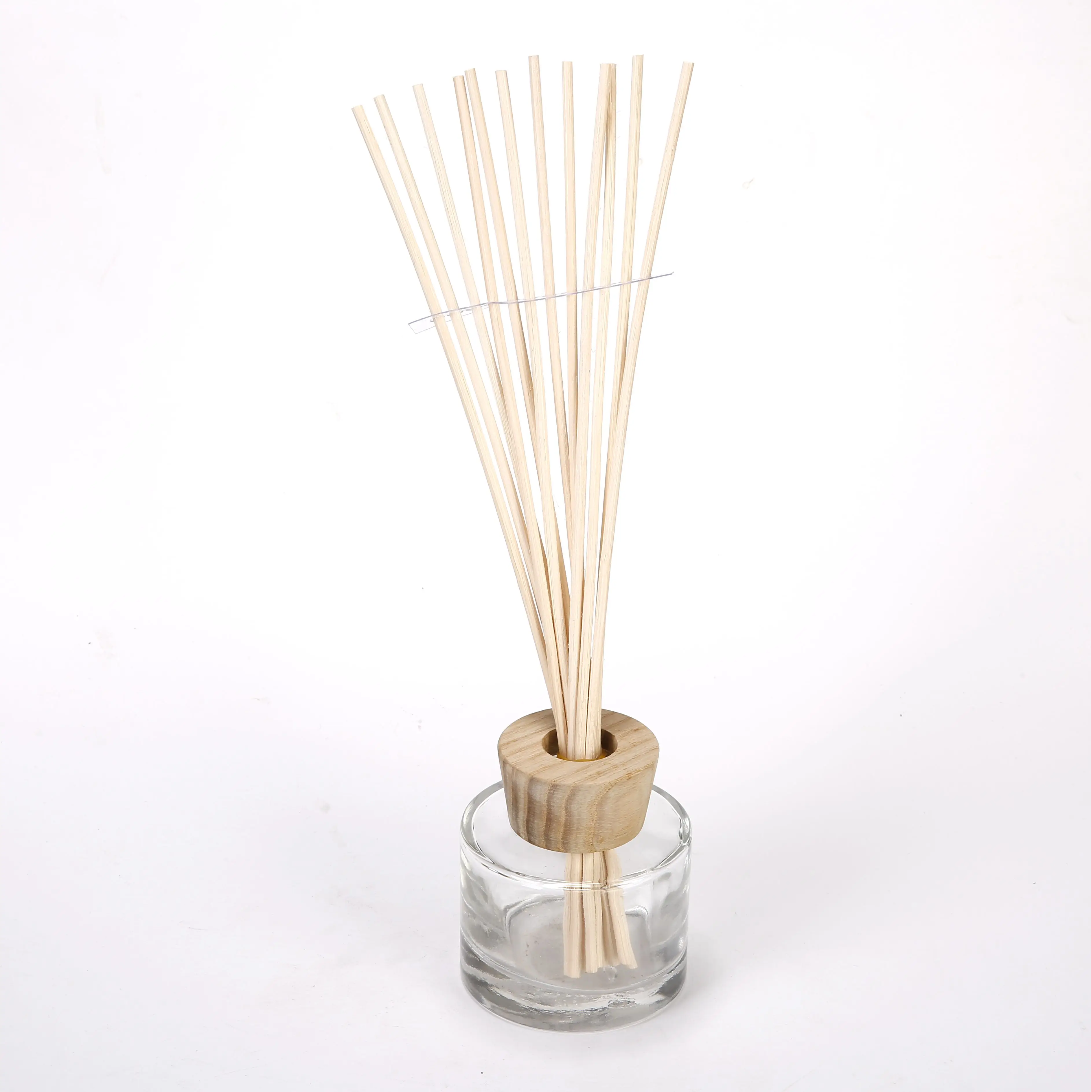 Wholesale Factory Supply Custom Rubber Wooden Perfume Cap For Round Shape Aroma Diffuser Bottle