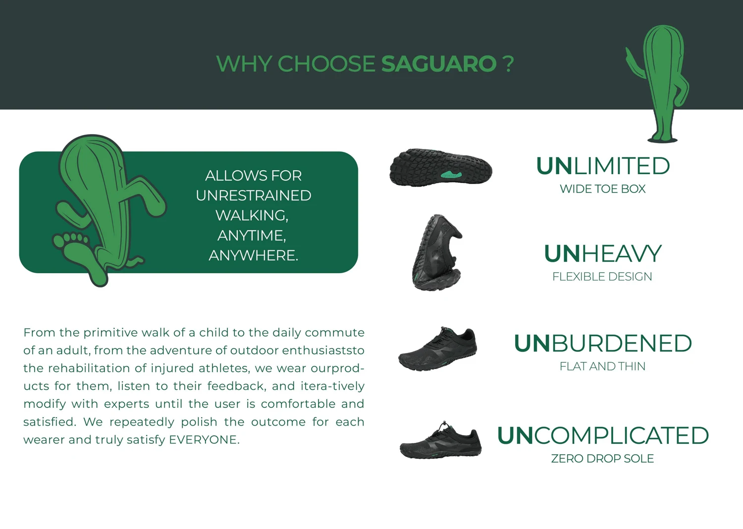 SAGUARO White Black Grey Outdoor Flexible Thin Rubber Outsole Wide Toe Box Zero Drop Minimalist Trail Running Barefoot Shoes