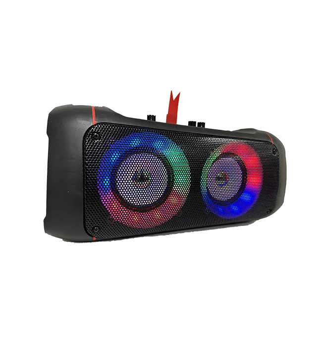 Woofer rechargeable outdoor subwoofer HiFi speaker portable wireless Party Box Speaker  jbl  trolley Speaker karaoke System
