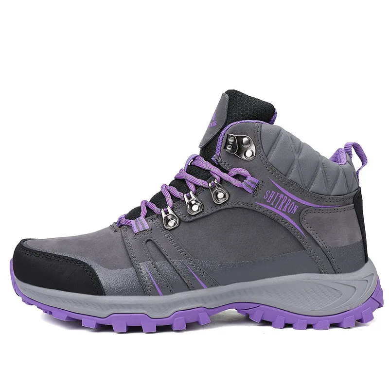 
Wholesale OEM custom women winter outdoor boots high quality hiking shoes 