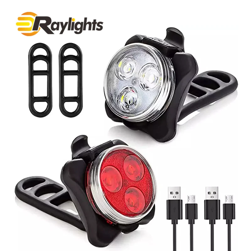 RTS Super Bright Led Bike Lights Set Bike Led Lights Bicycle Accessories Luces Luz De Para Bicicleta