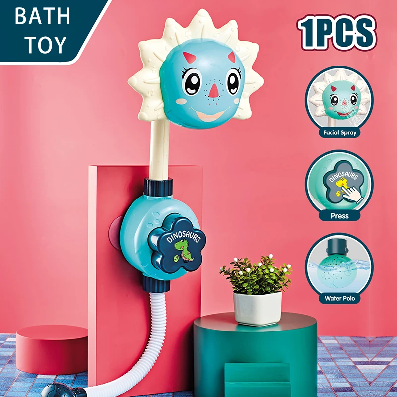 
Wholesale children bathroom play water toys sunflower bath toys 
