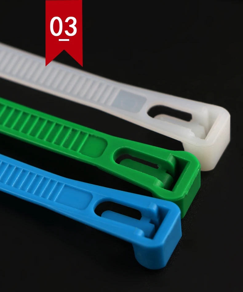 factory price  Lock cable tie  Wire Zip PA 66 Plastic Fastener Self Locking  Machine Nylon Cable Tie