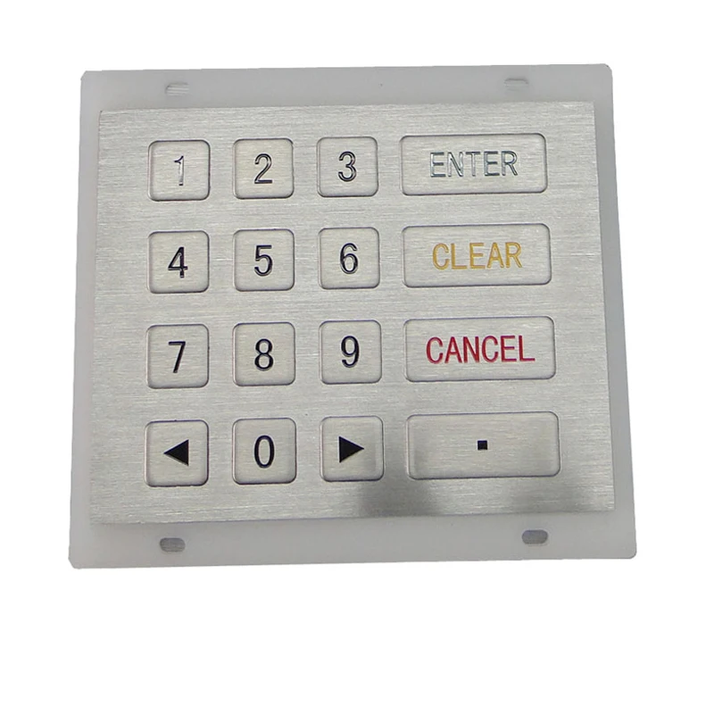 
Rugged metal numeric keypad keyboard for ATM machine 