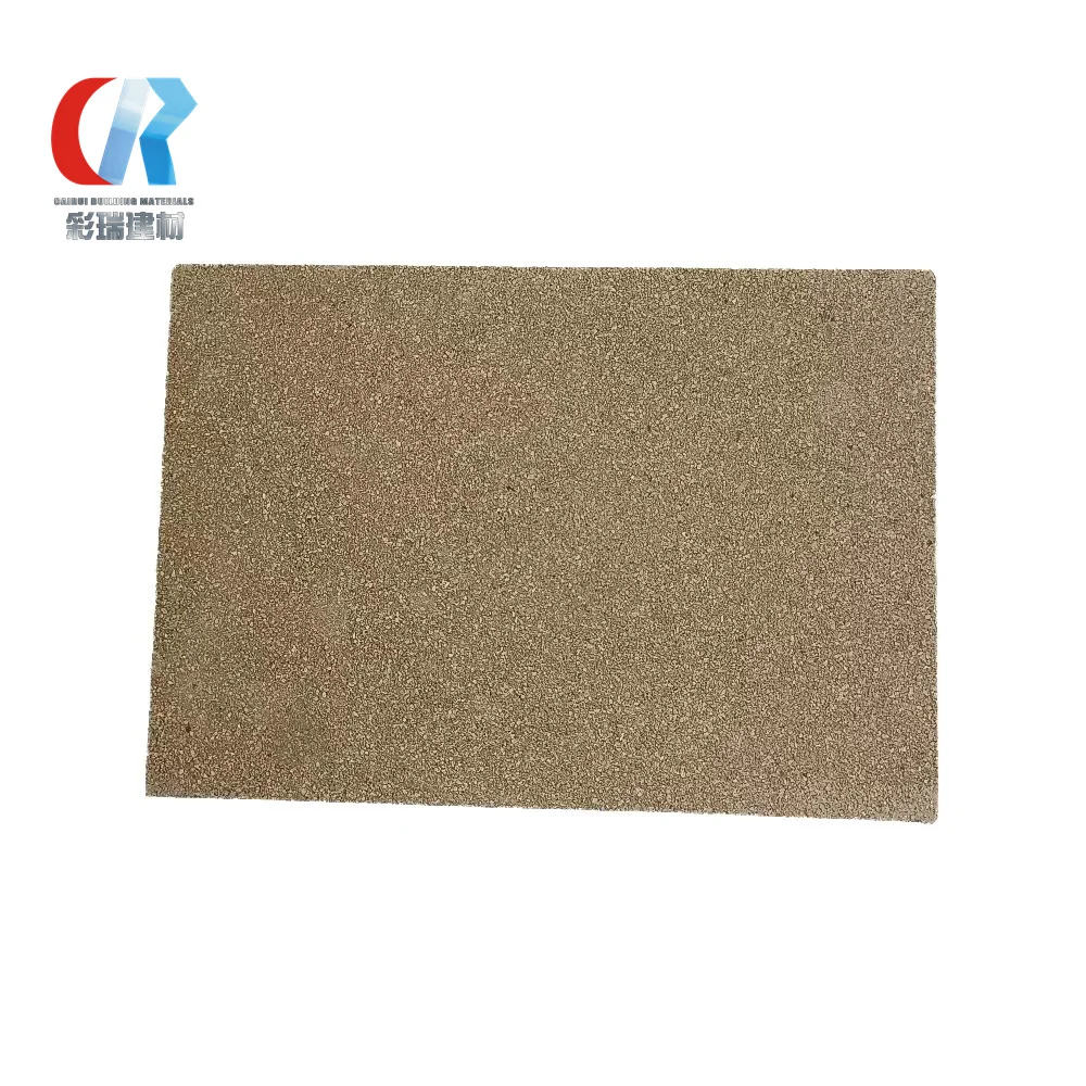 High density fire insulation vermiculite board used for furnace lining