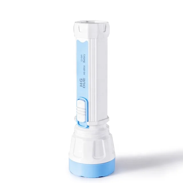 Strong Light Torch Flashlight LED Rechargeable Hand Torch Light with lithium battery