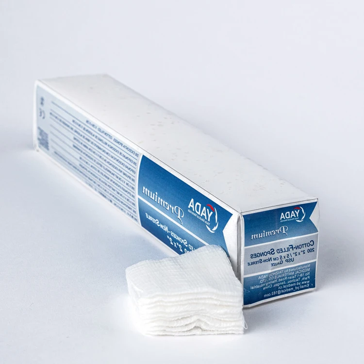  Good quality factory directly cotton filled sponges material