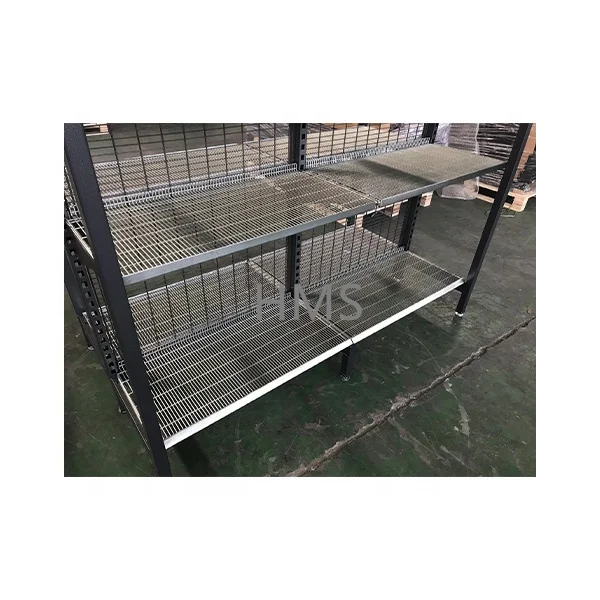 Australia IGA Outrigger Supermarket Shelf Metal Storage Shelf Display Rack