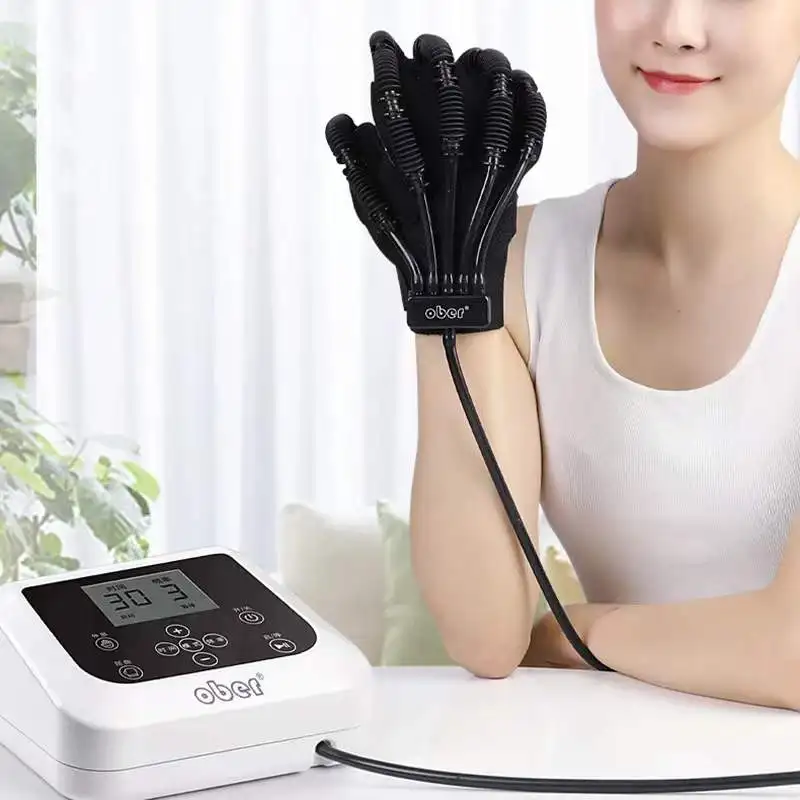New design hand rehabilitation glove for hemiplegia finger for robotics hand rehabilitation