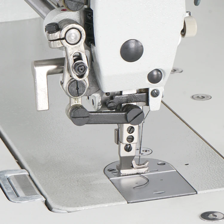 0303D-C560MM Long Arm Multifunction Compound Feed Walking Foot Lockstitch Flat Industrial Sewing Machine For Leather