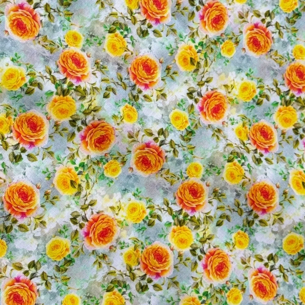 Ready To Ship 100% Cotton Printed  Poplin Fabric For Garment Apparel High Quality