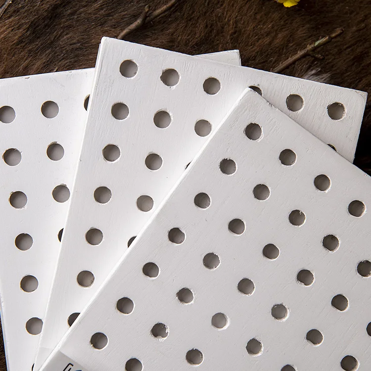 
12mm Eco-Friendly Fireproof Perforated Sound Acoustic Calcium Silicate Board for Wall and Ceiling 