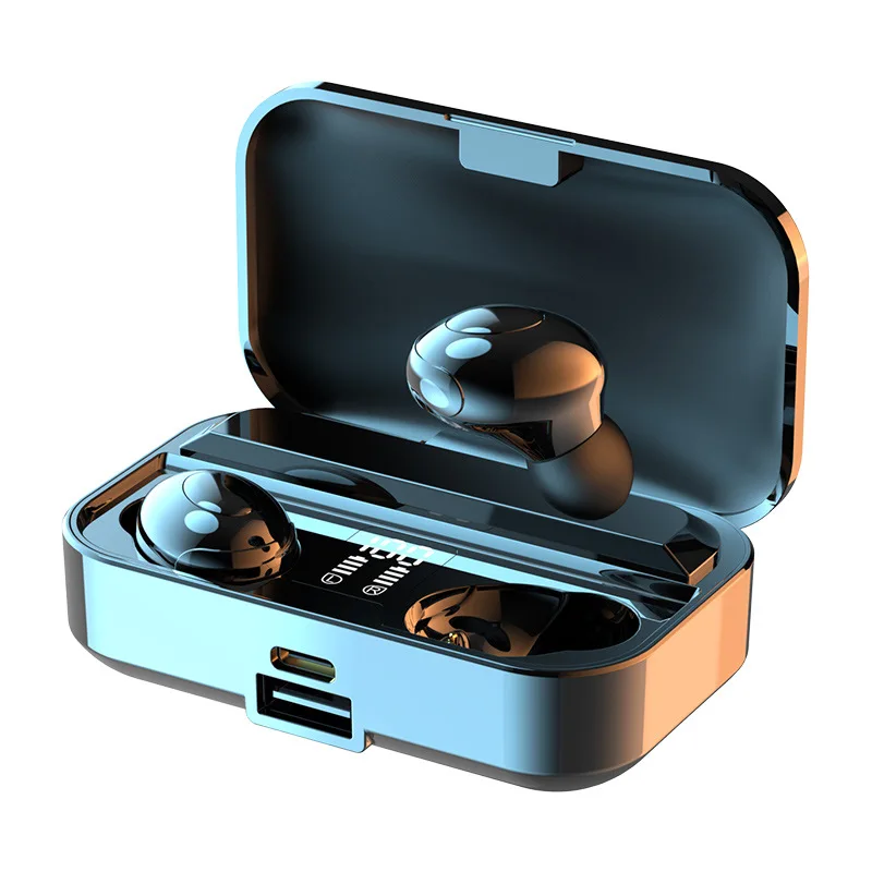 High quality New LB-9 Bluetooth headset TWS true stereo digital in-ear with rechargeable battery function F9 sports