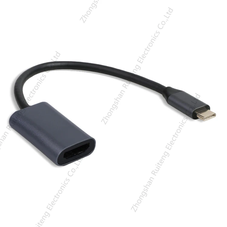 RTFLY хит продаж USB Type-C к HDMI Женский входной кабель адаптер 4K 30Hz Type C USB к HDMI конвертер