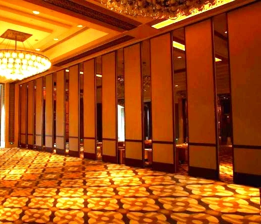 Banquet room acoustic movable partition muti-function hall aluminum operable wall with cheap price