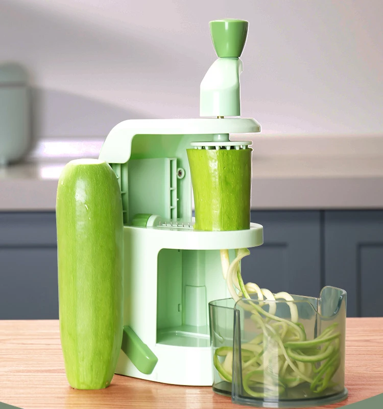 New arrival Spiralizer Noodle Zucchini Spaghetti Maker Vegetable Spiralizer Slicer for Salad With Detachable Blades