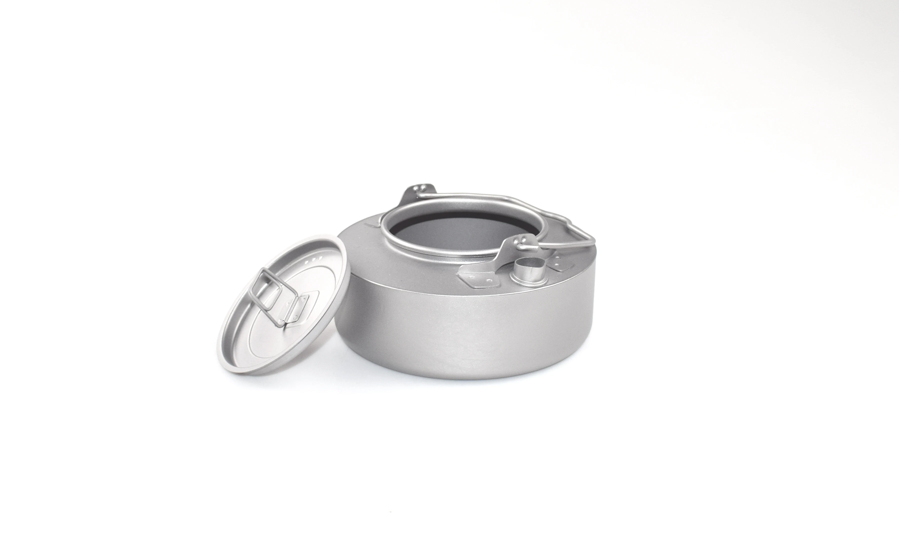 800ml Titanium ultralight camping kettle