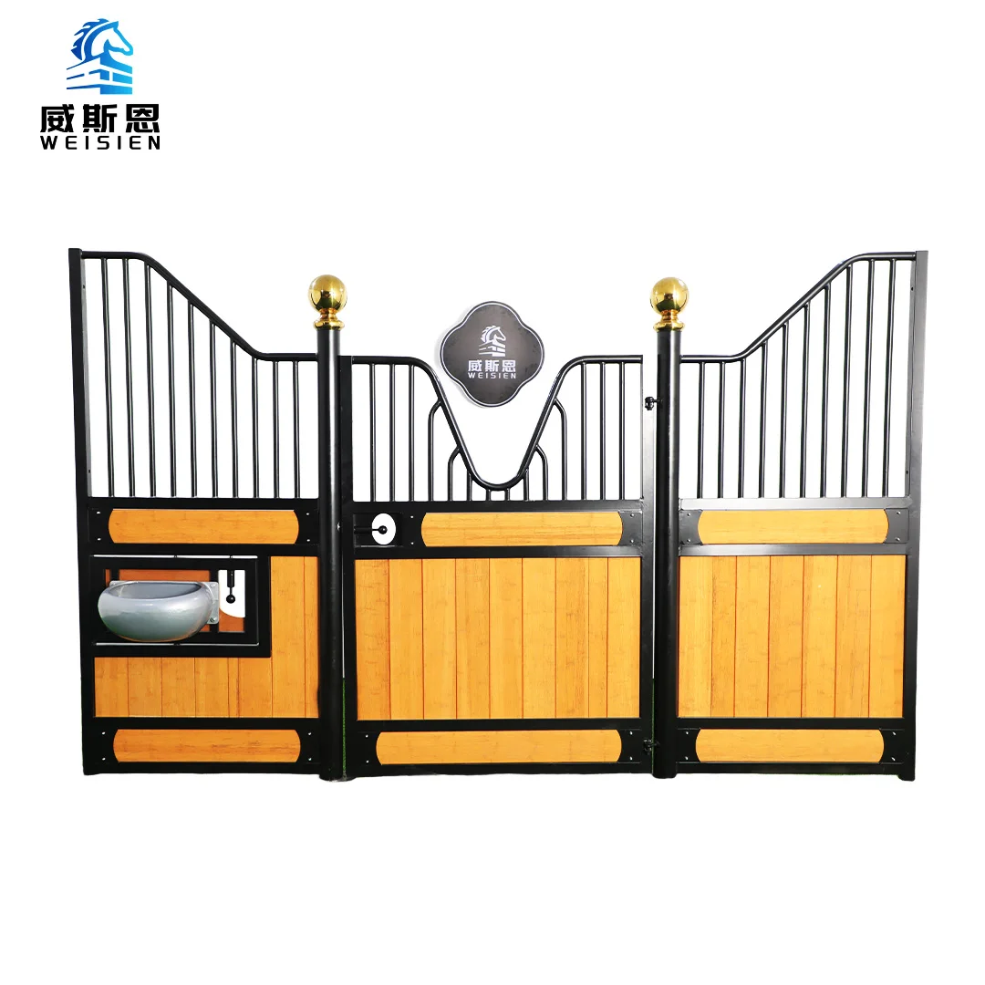 Weisien High Quality Wholesale Customizable High Grade Equestrian Equipment Product Portable Steel Structure Horse Stable