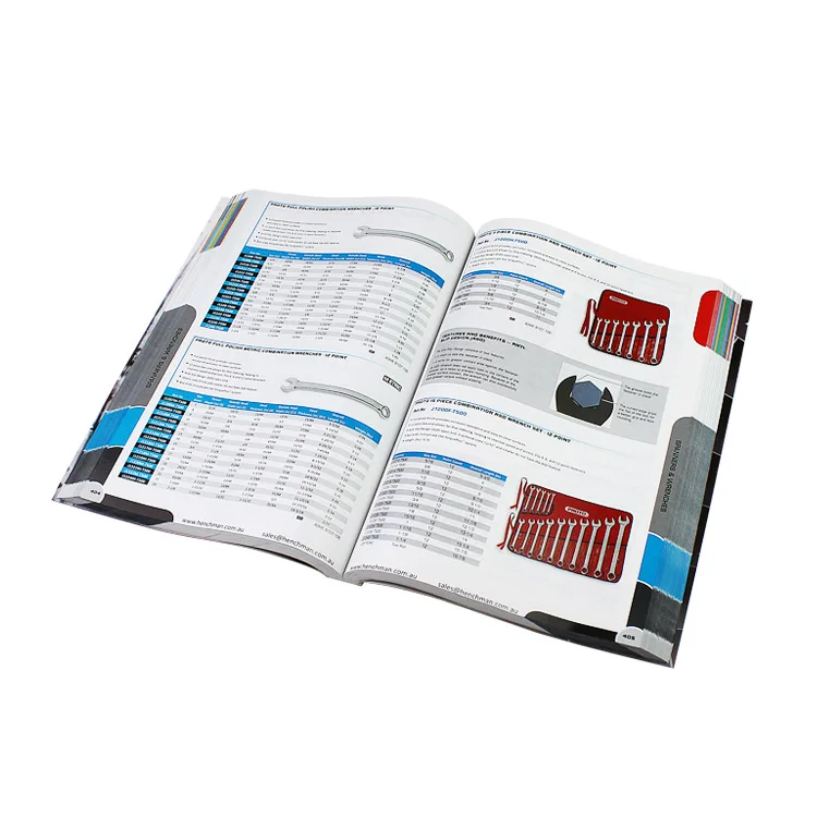 Custom Offset Printing Perfect Binding Brochures Company Catalog Softcover Children Publication Book Printing Service