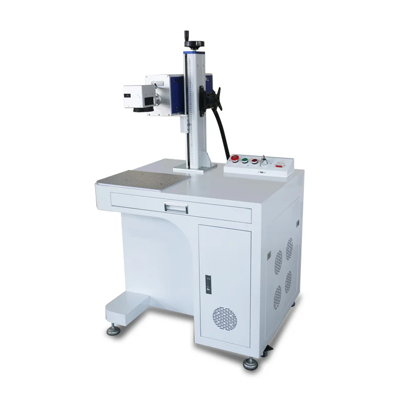 Fiber Laser Marking Serial Numbers Part Numbers QR Codes Barcodes Name Plate Jewelry Marking Engraving And Cutting Machines
